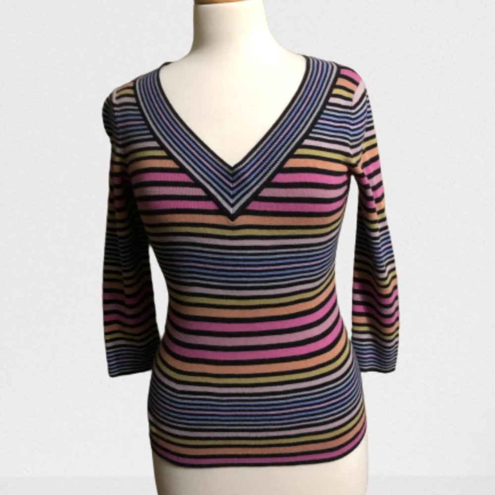 Vintage Harold’s striped cotton sweater